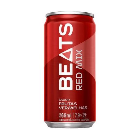 Skol beats frutas vermelhas lt 269ml