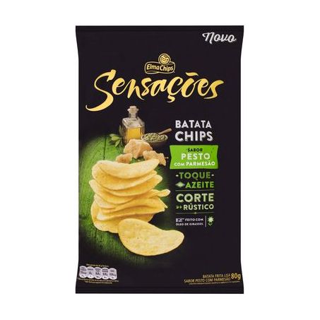 Batata Sensações Pesto com Parmesão 80G