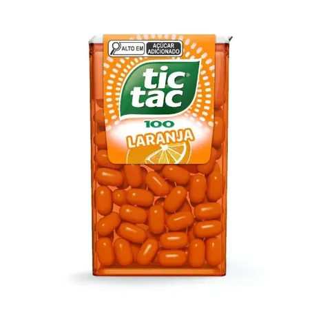 Pastilha Tic Tac Laranja 49G