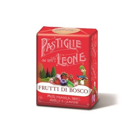PASTILHA LEONE 30G ITALIANA VEGANA F.VERMELHAS