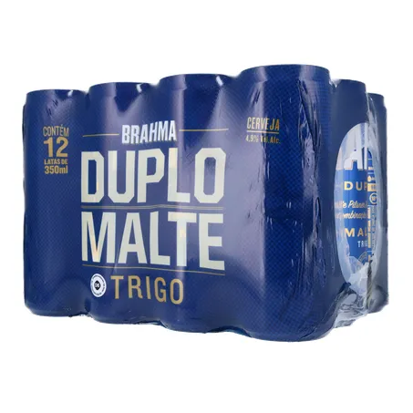 Cerv brahma duplo malte trigo lata 350ml 12 un 360-21
