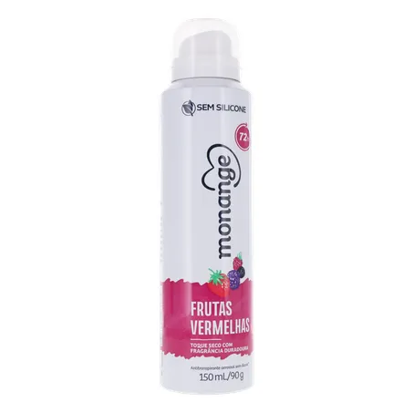 Desodorante Aerosol Monange Frutras Vermelhas 150ml 360-34