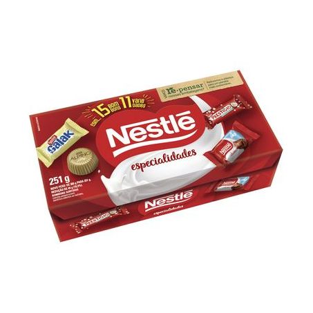 Bombons especialidades nestle 220g