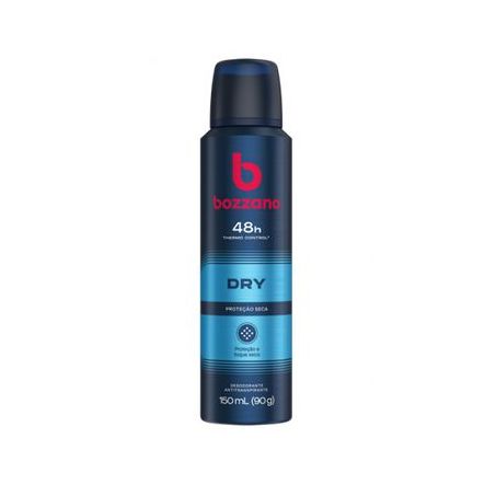 Desodorante Antitranspirante Bozzano Dry Proteção Seca Frasco Spray 150ml