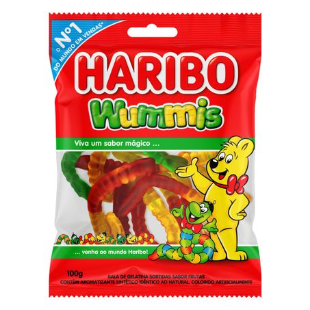 BALA DE GELATINA FRUTAS WUMMIS HARIBO