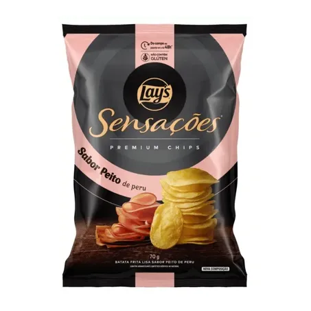 Salgadinho sensacoes peito de peru 70g