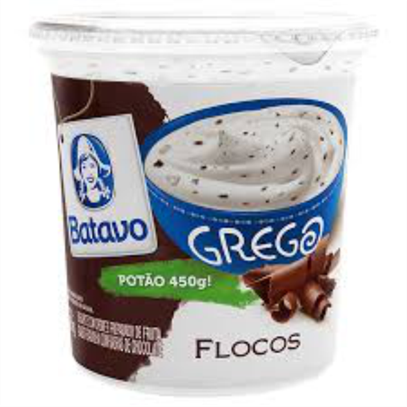 IOGURTE GREGO BATAVO 450G FLOCOS