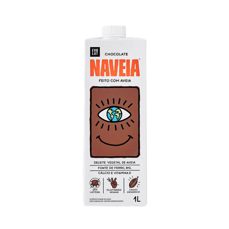 BEBIDA DE AVEIA NAVEIA 1L CHOCOLATE
