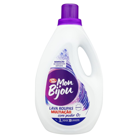 Sabão Líquido Mon Bijou 3 Litros - Multiação