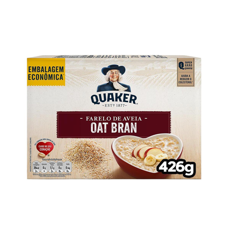 Farelo de Aveia Quaker 426g - Oat Bran