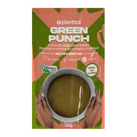 Mix vegetais green punch planttcê 250g