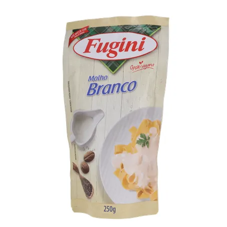 Molho Branco Fugini Opção Vegana Sachê 250gr 360-1