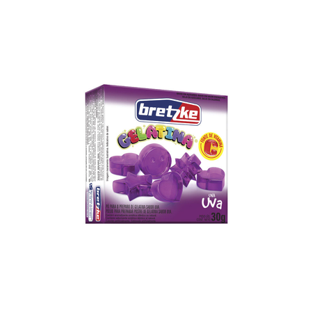 Gelatina de Uva Bretzke 30G
