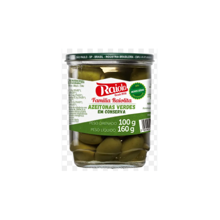 Azeitona verde raiolita 100g