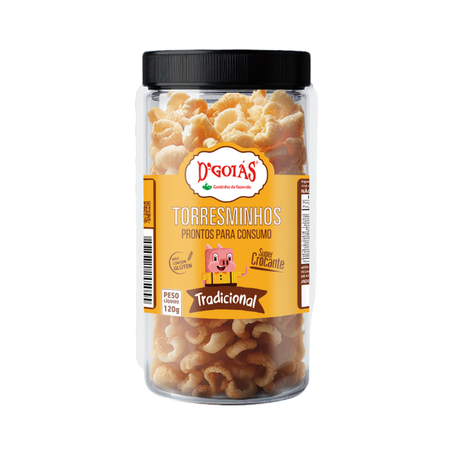 Torresminho D'Goias Tradicional 120g