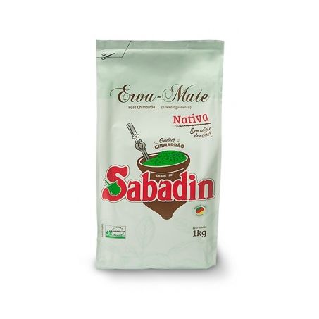 Erva mate nativa sabadin 1kg