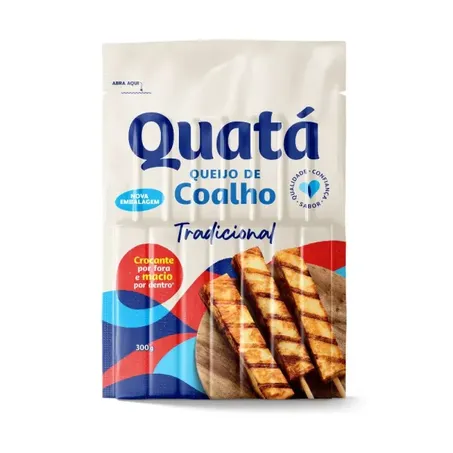 Queijo quata coalho espeto trad 300g