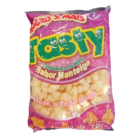 Salgadinho Quero Mais Tasty Manteiga 70g 
 