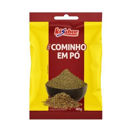 Cominho em Pó Kisabor Embalagem 40G
