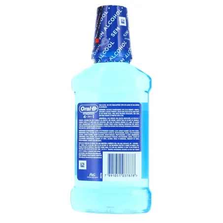Enxaguatório Bucal Oral-b Menta Refrescante com Flúor Zero Álcool Frasco 250ml 360-19