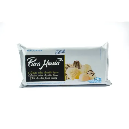 Chocolate roma pura mania branco 1.01kg