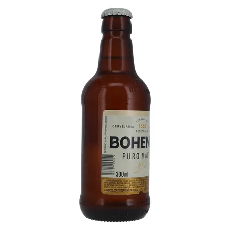 Cerveja Bohemia Puro Malte Garrafa 300ml 360-31