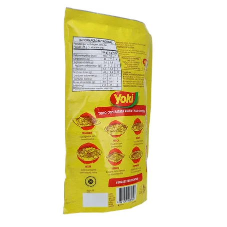 Batata Palha Yoki Tradicional Sachê 105gr 360-13