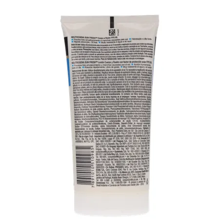 PROTETOR SOLAR CORPORAL NEUTROGENA SUN FRESH FPS 50 120ML 360-18