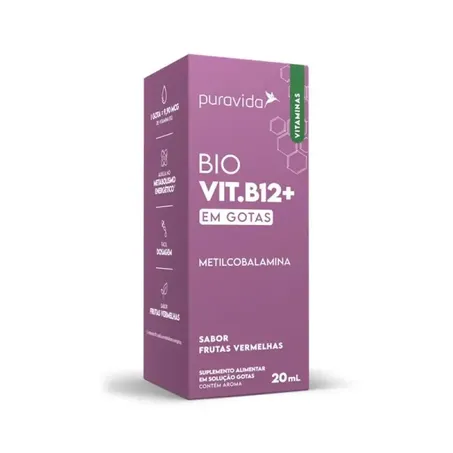 B12 Drops Puravida 20ml