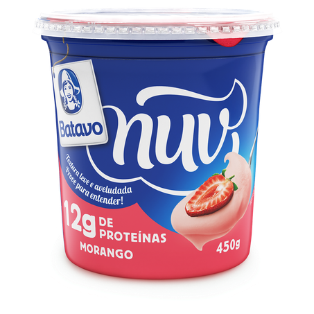 Creme de Queijo Quark com Preparado de Morango Bat
