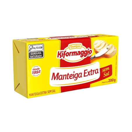 MANTEIGA KIFORMAGGIO SEM SAL 200G