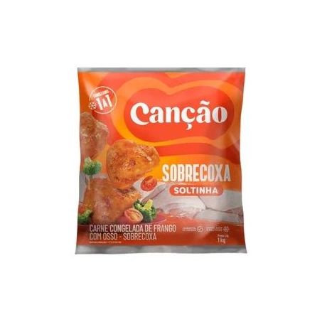 Coxa e sobrecoxa de frango canção iqf 1kg