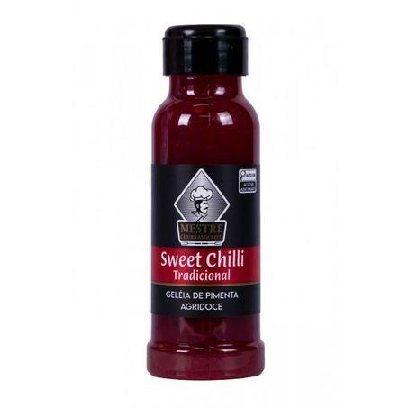 Geleia tradicional sweet chili mestre churrasqueiro 300g