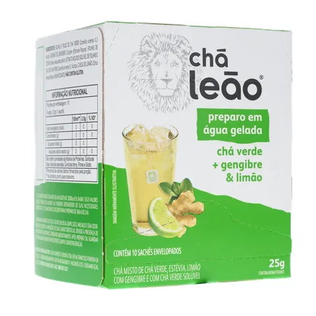 LIOLEAページ Chá Leão Misto Cidreira Laranja e Limão Caixa 16g | Super Koch