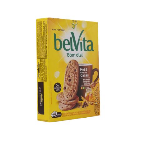 Biscoito Integral Belvita Mel/Cacau 75g 360-53