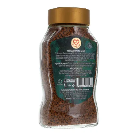 Café 3 corações solúvel liofilizado portinari 100g 360-16