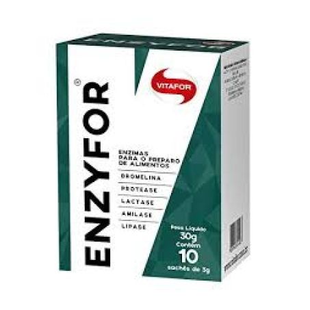 MIX DE ENZIMAS ENZYFOR COM 10 SACHÊS - VITAFOR