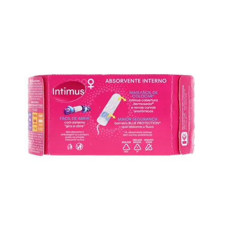 Absorvente Interno Intimus Mini Leve 16 Pague 15 Unidades 360-2