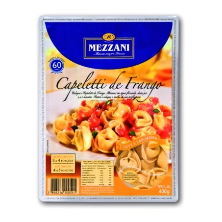 Capeletti mezzani 400g frango