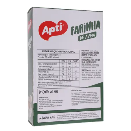 Farinha de Aveia Apti Caixa 150gr 360-16