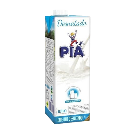 PIA LONGA VIDA LEITE DESNATADO 1L