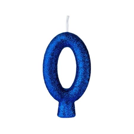 VELA ANIVER CINTILANTE AZUL N0 REGINA