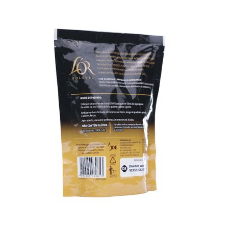Café Solúvel Liofilizado L'or Classique Sachê 50gr 360-27