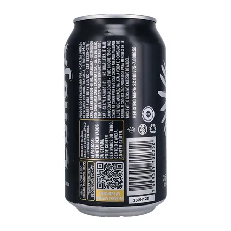 Cerveja Coruja Lager Lata 350Ml 360-25