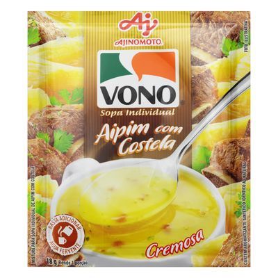 Sopa aipim com costela vono 18g