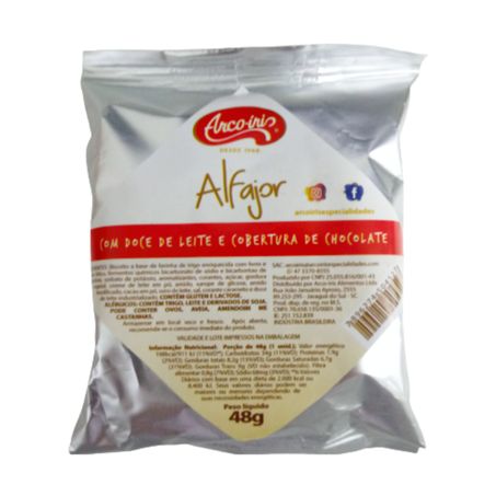 ALFAJOR ARCO IRIS  48G