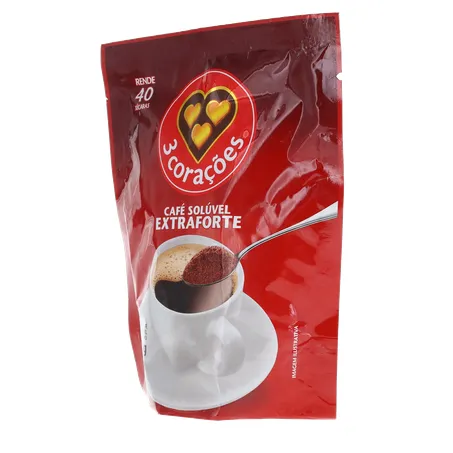 Café Solúvel 3 Corações Extra Forte Rf 40g 360-4