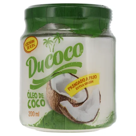ÓLEO DE COCO DUCOCO EXTRA VIRGEM VIDRO 200ML 360-2