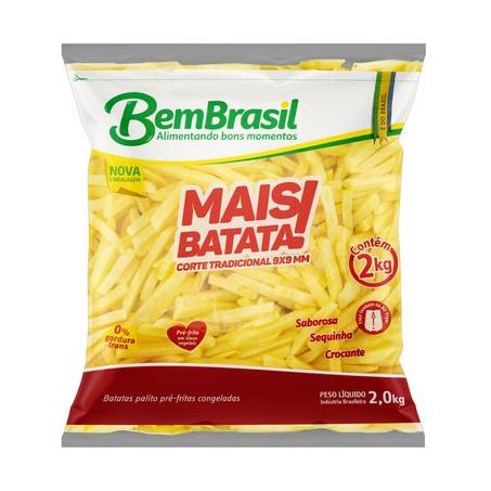 Batata Palito Mais Batata Bem Brasil 2KG