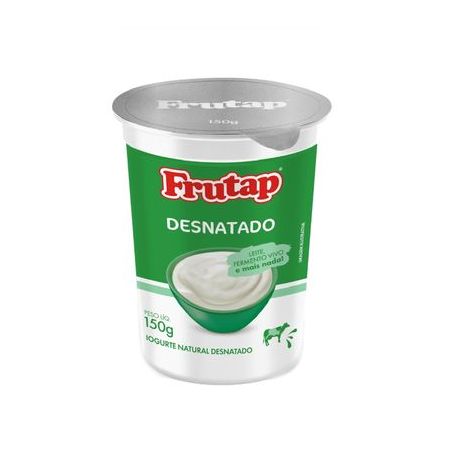 IOGURTE FRUTAP NATURAL DESNATADO 150G